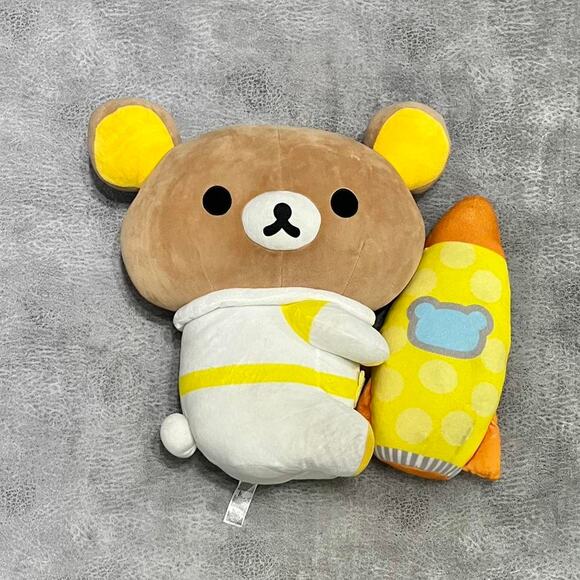 Rilakkuma rocket jumbo plush - Picture 1 of 7